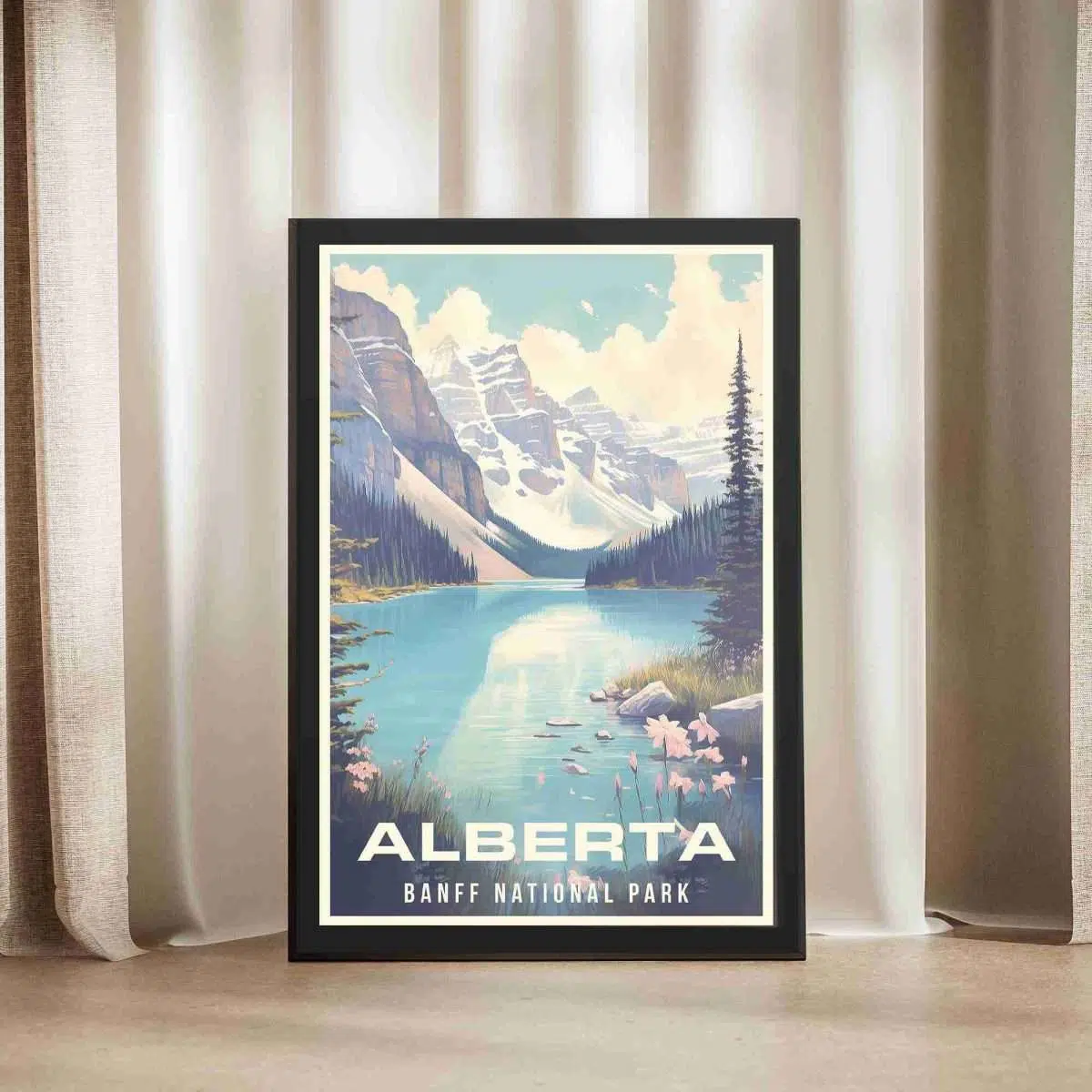 Alberta Banff National Park Framed Poster