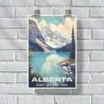 Alberta Banff National Park Poster