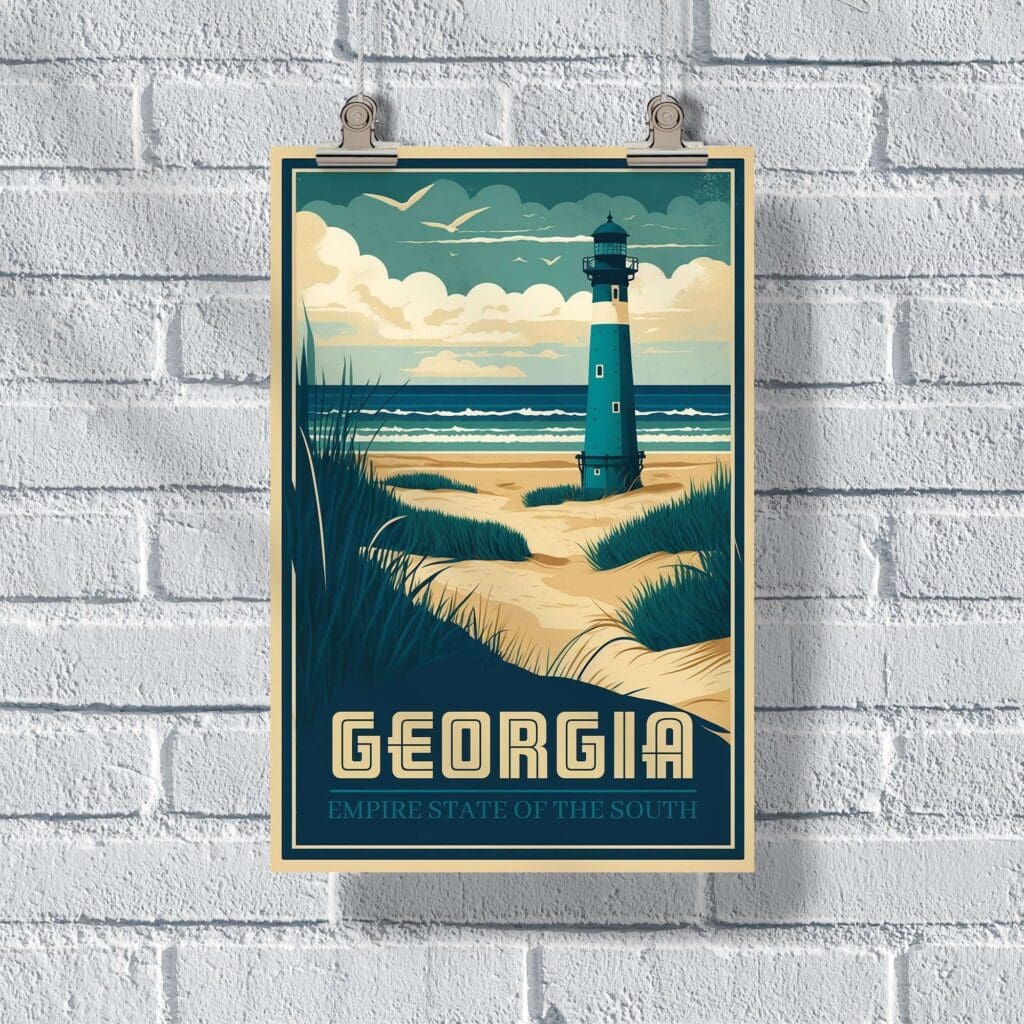 Empire State Of The South Poster