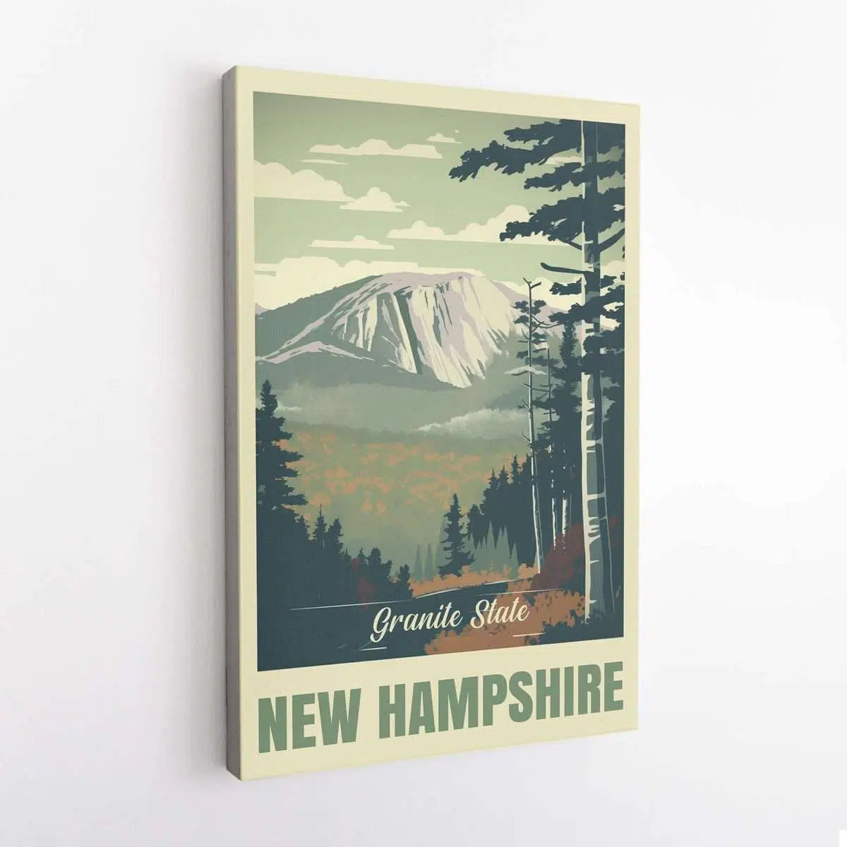 NEW HAMPSHIRe Granite State Canvas