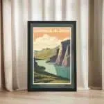 Newfoundland And Labrador Gros Morne National Park Framed Poster