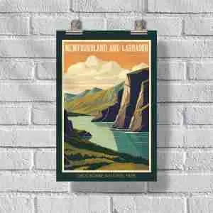 Newfoundland And Labrador Gros Morne National Park Poster
