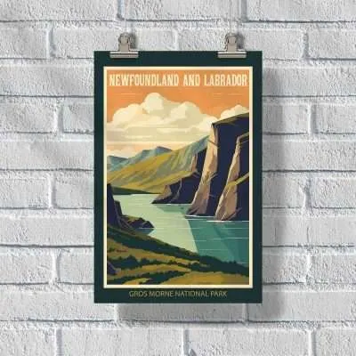 Newfoundland And Labrador Gros Morne National Park Poster