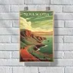 Nova Scotia Annapolis Discover The Beauty Of The Cabot Trail Poster