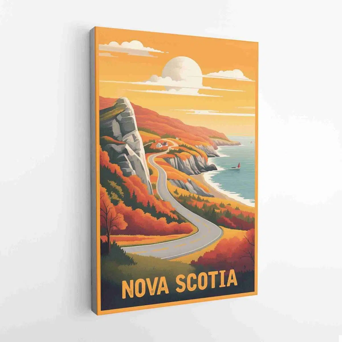 Nova Scotia Cape Breton Highlands Canvas