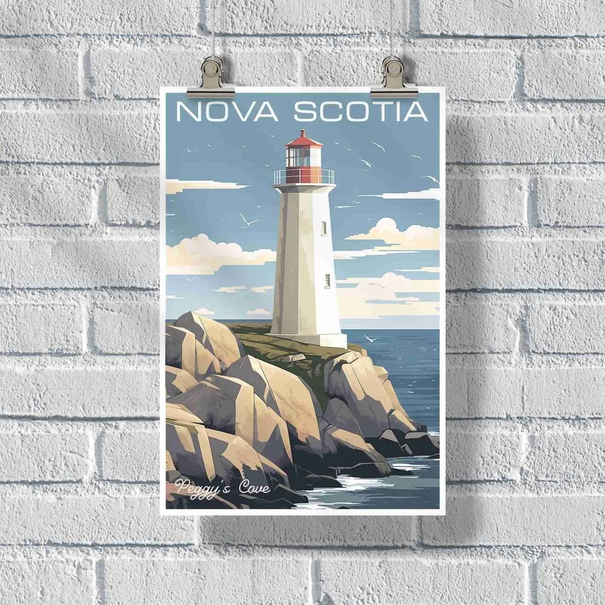 Nova Scotia Peggy's Cove Poster