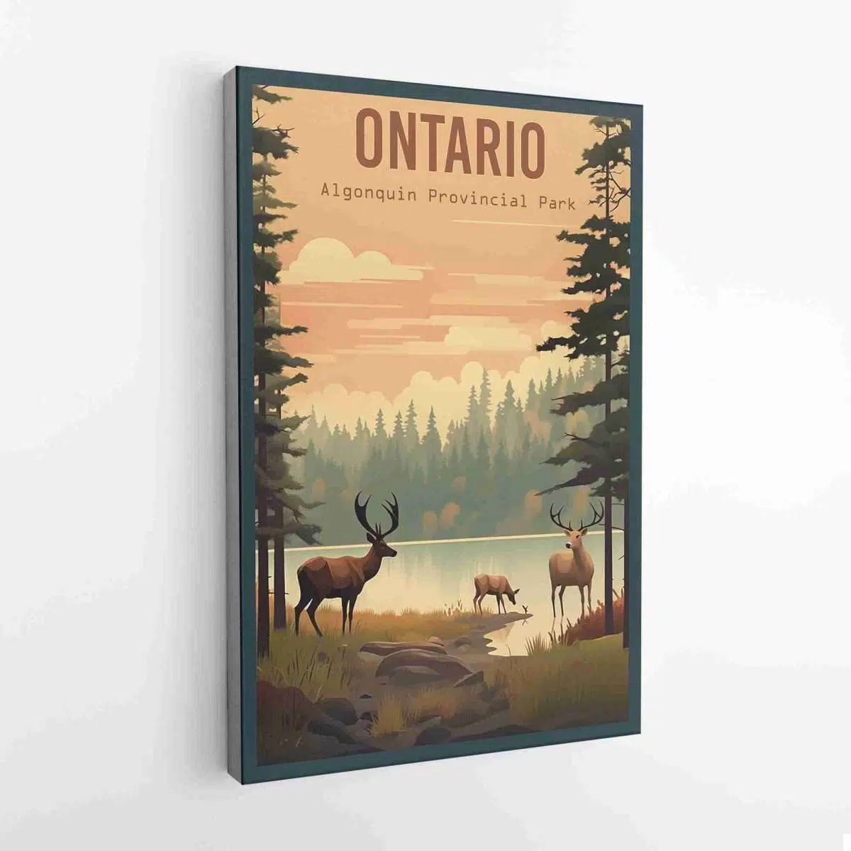 Ontario Algonquin Provincial Park Canvas