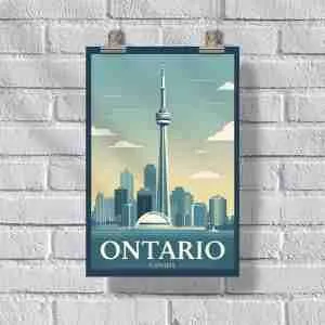 Ontario Canada Poster