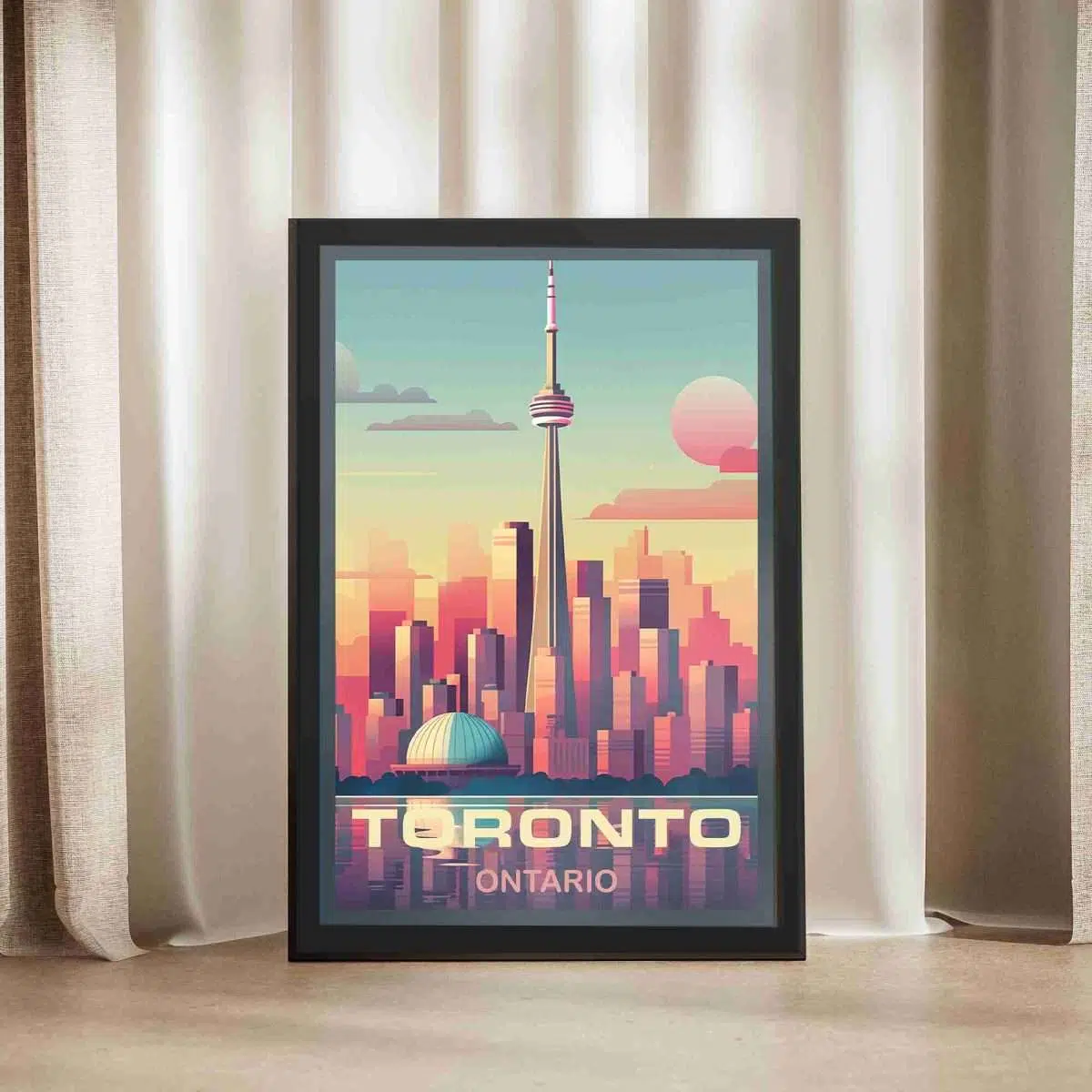 Ontario Toronto Framed Poster