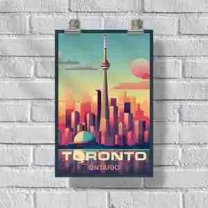 Ontario Toronto Poster