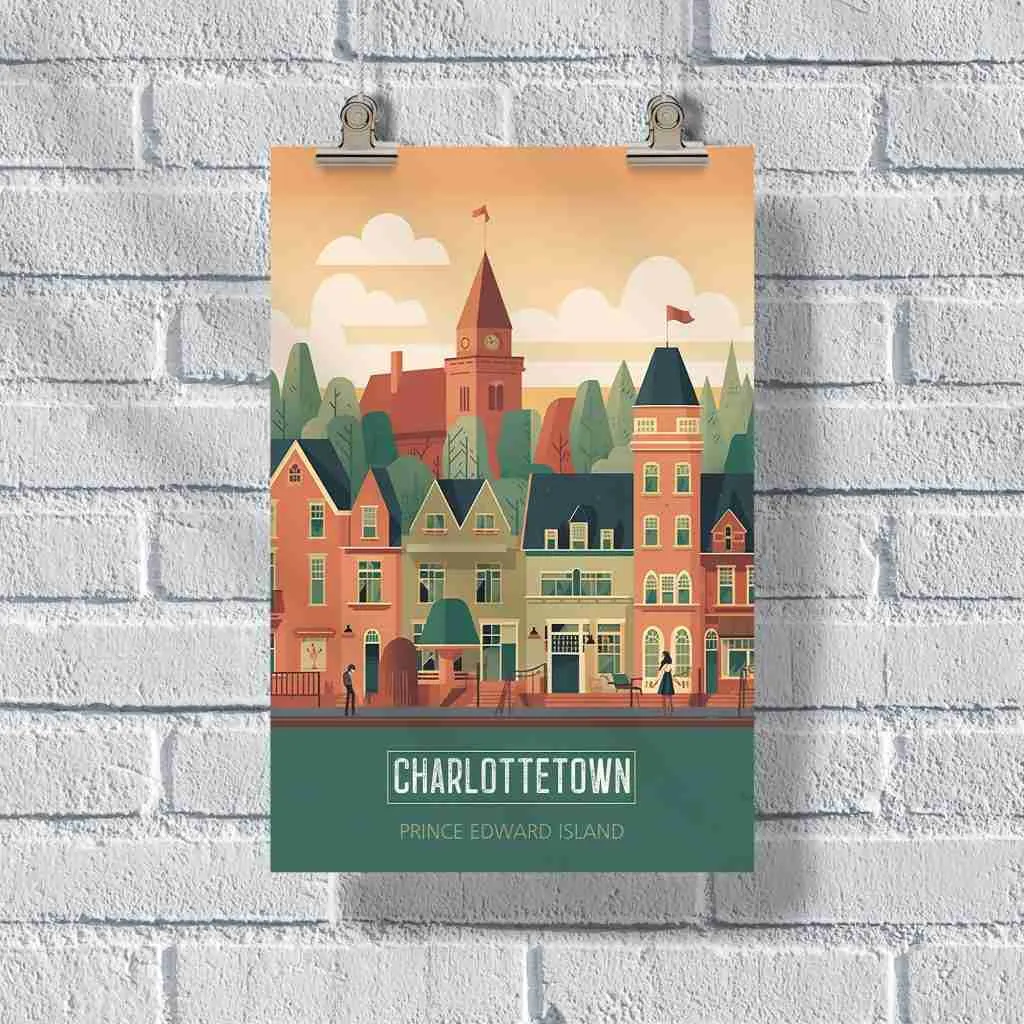 Prince Edward Island Charlottetown Poster