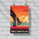 Prince Edward Island Confederation Bridge Poster