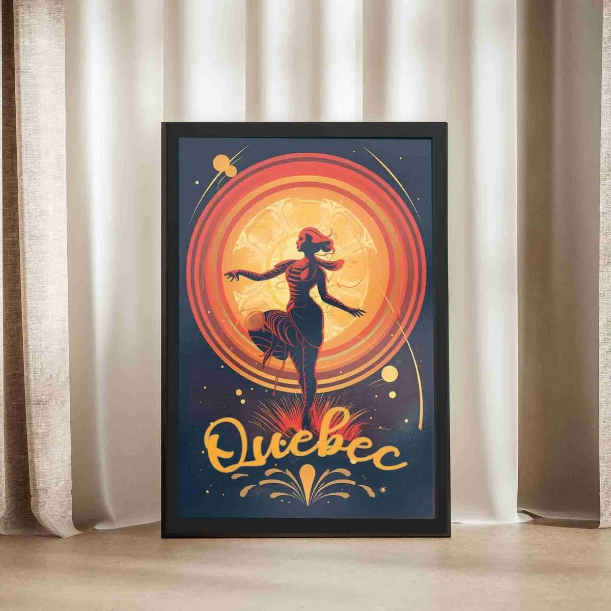 Quebec Cirque Du Soleil 2 Framed Poster