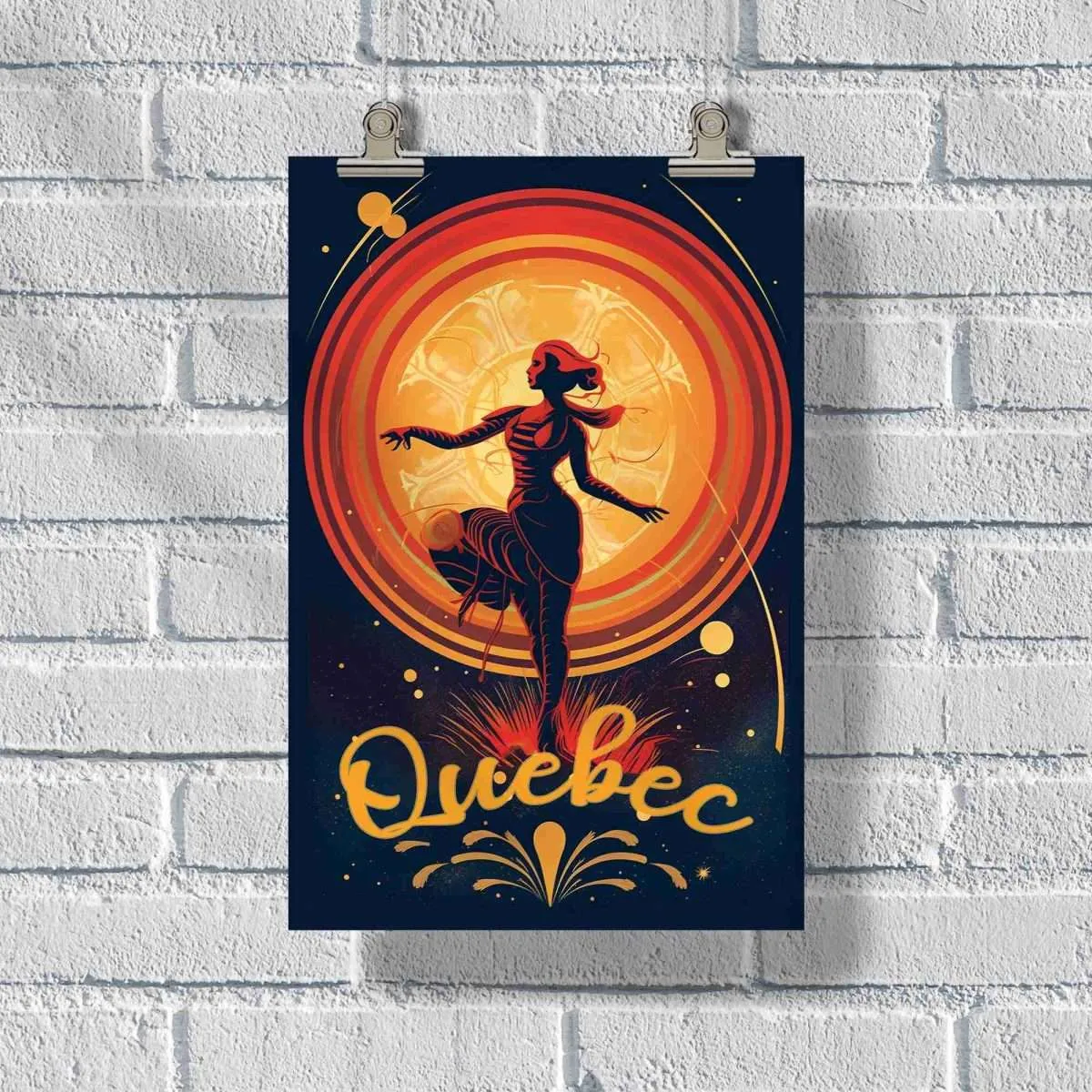 Quebec Cirque Du Soleil 2 Poster