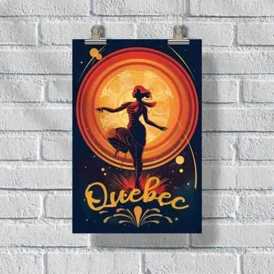 Quebec Cirque Du Soleil 2 Poster