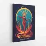 Quebec Cirque Du Soleil Canvas