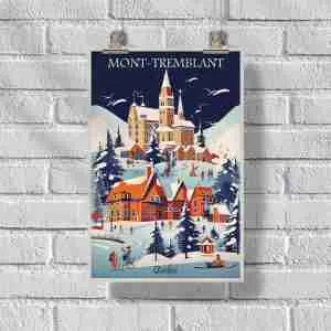 Quebec Mont Tremblant 2 Poster