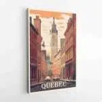 Quebec Old Montreal Canvas