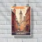 Quebec Old Montreal Poster