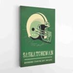 Saskatchewan Roughriders Tradition, Grit, And Glory Canvas