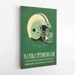 Saskatchewan Roughriders Tradition, Grit, And Glory Canvas