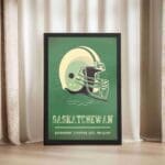 Saskatchewan Roughriders Tradition, Grit, And Glory Framed Poster