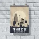 TENNESSEE Volunteer State Poster