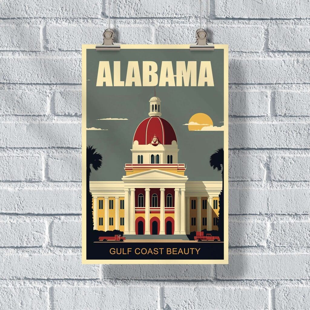 Alabama Gulf Coast Beauty Poster