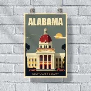 Alabama Gulf Coast Beauty Poster