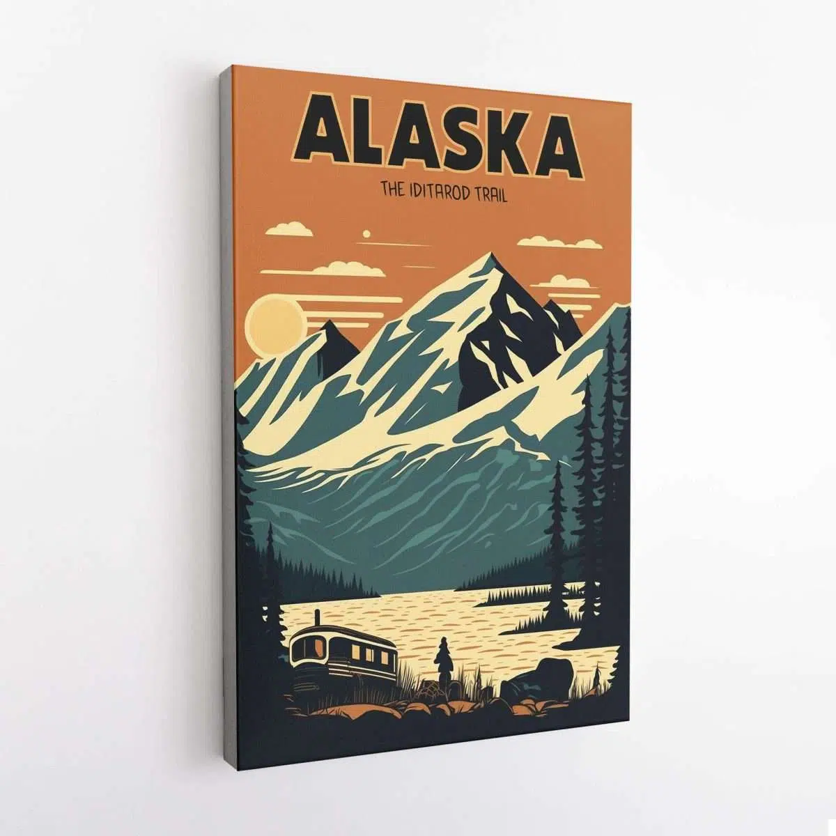 Alaska The Iditarod Trail Canvas