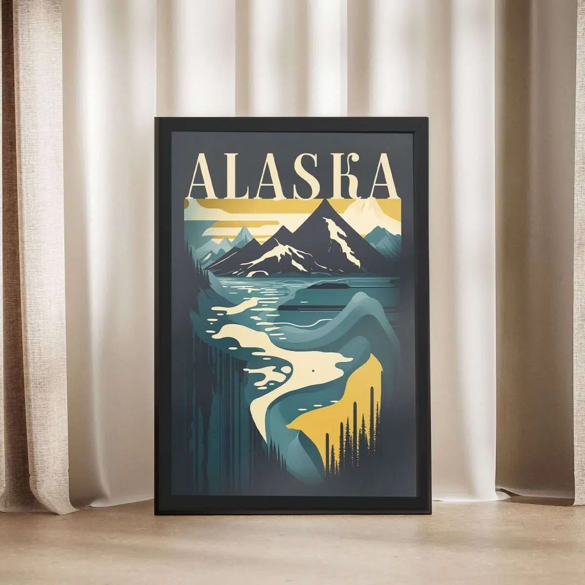 Alaska Framed Poster