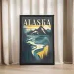 Alaska Framed Poster