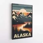 Alaska Sunset Canvas