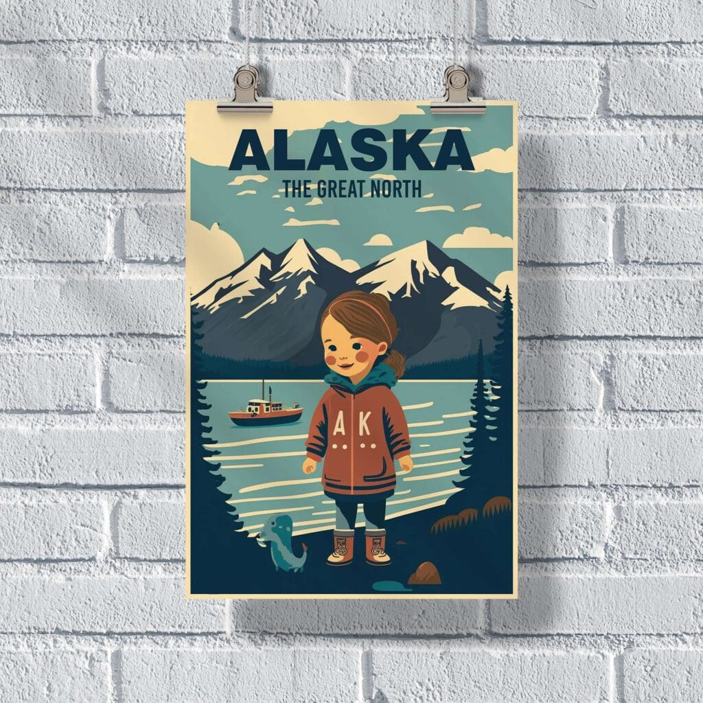 Alaska The Great North 2 Poster