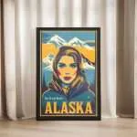 Alaska The Great North Framed Poster