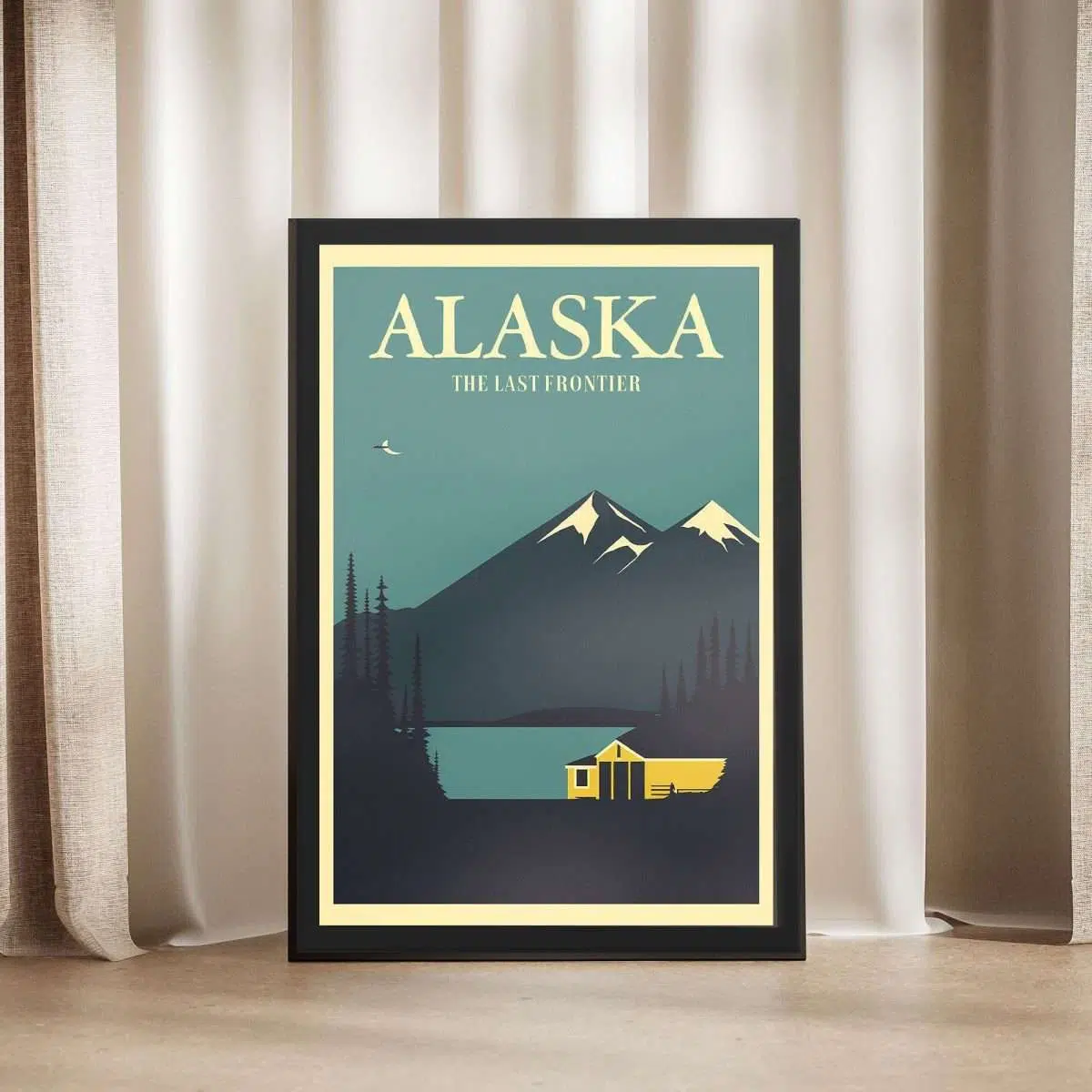 Alaska The Last Frontier Framed Poster