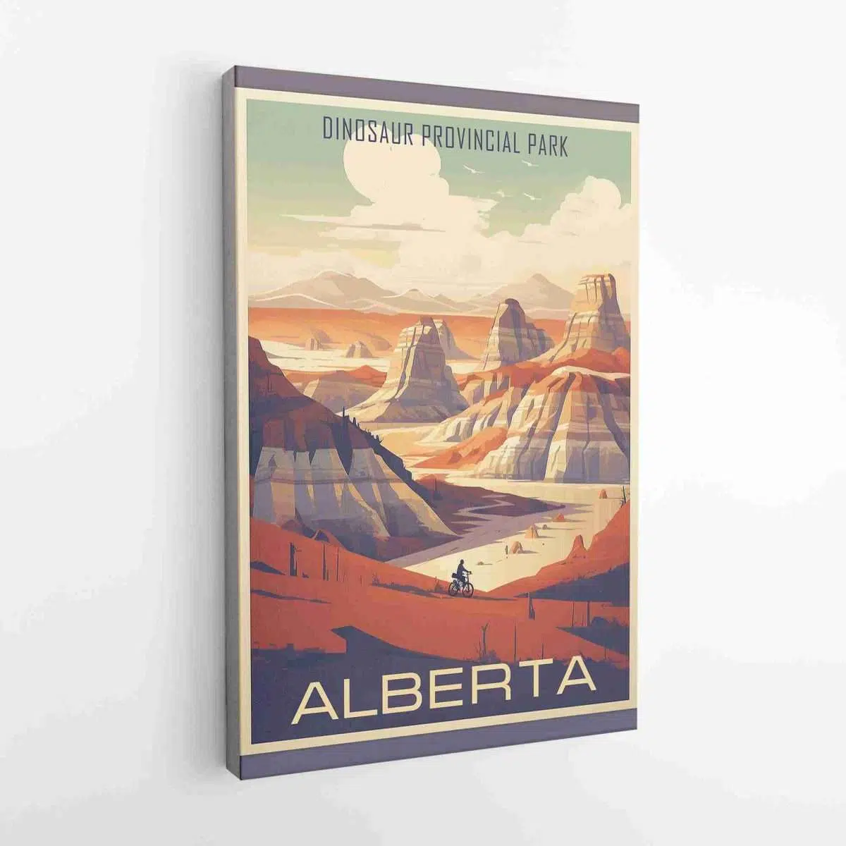 Alberta Dinosaur Provincial Park Canvas