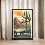 Arizona The Grand Canyon State Framed Poster