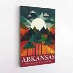 Arkansas Abstract Landscapes Of The Natural State Canvas