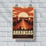 Arkansas Find Your Own Path Poster