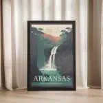 Arkansas Your Adventure Begins Here Framed Poster