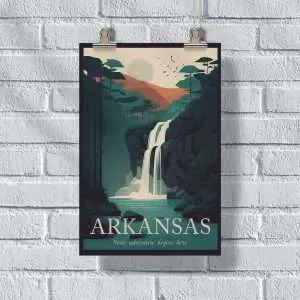 Arkansas Your Adventure Begins Here Poster