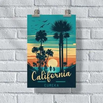 California Eureka Poster