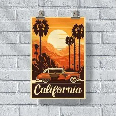 California Poster