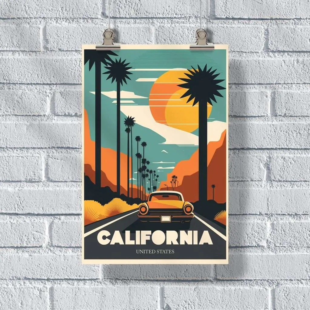 California United States Poster