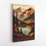 California Where Memories Are Made Canvas