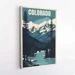 Colorado Discover Scenic Beauty Canvas