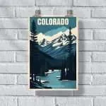 Colorado Discover Scenic Beauty Poster