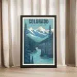 Colorado Experience The Wild West Framed Poster