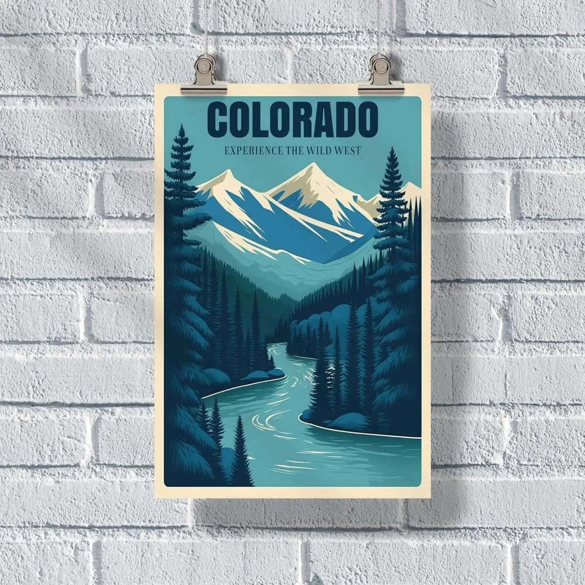 Colorado Experience The Wild West Poster